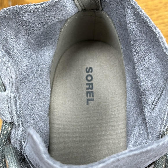 SOREL Women's Evie Lace Waterproof Suede Ankle Bootie - Picture 13 of 15